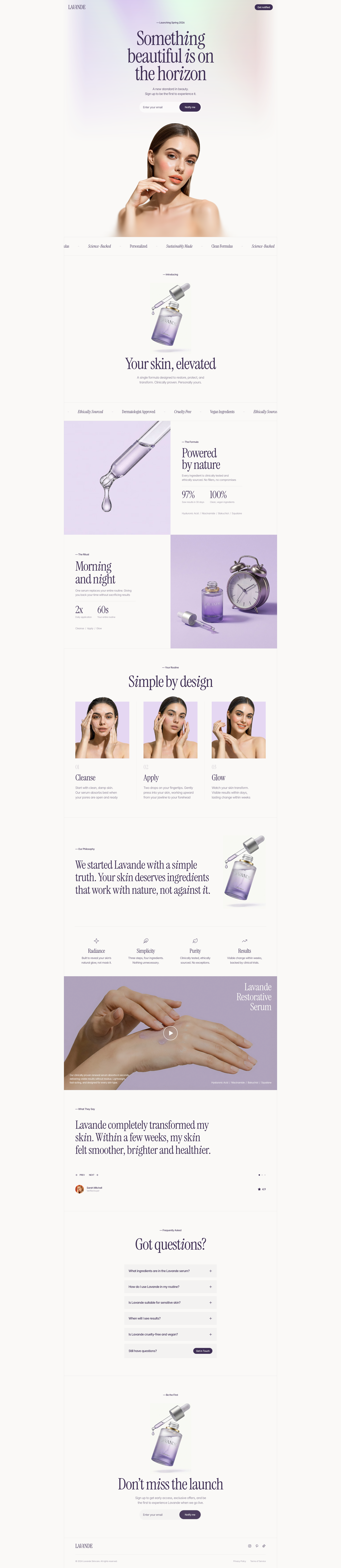 Site de studio de beleza criado pela Bapweb